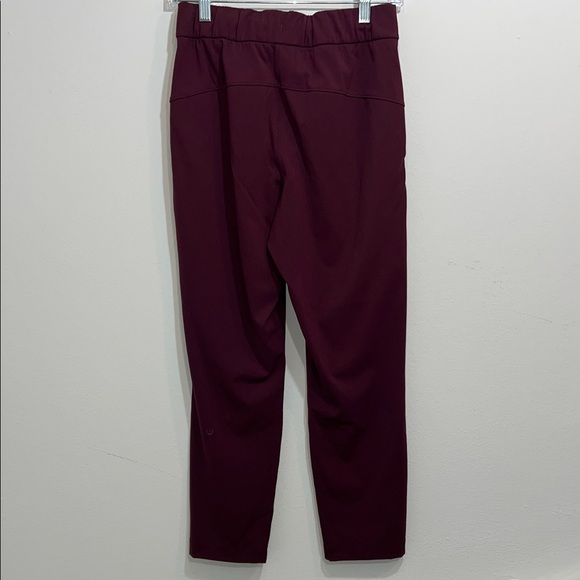 lululemon athletica Lululemon On the Fly 7/8 Pant *28" burgundy garnet cassis - Picture 4 of 8